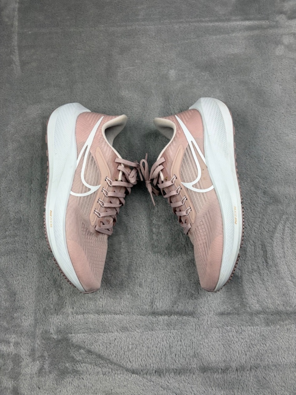 Nike Air Zoom Pegasus 39 Pink Running Shoes Women's Size 8 - Picture 6 of 11